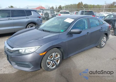 2016 Honda Civic Lx from USA, damaged, VIN 19XFC2F53GE094120